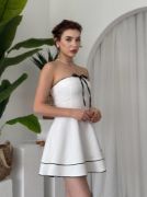 Yuna Straplez Elbise resmi